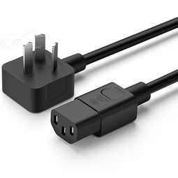 绿联30763电脑电源线 小巧配件，稳固连接你的数字生活